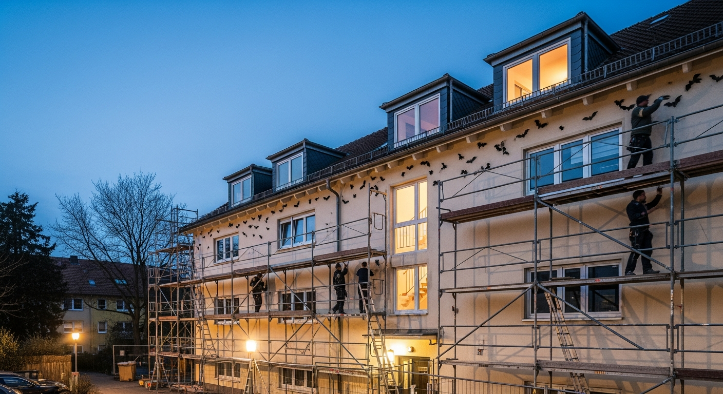 Fledermäuse bei Abriss: Artenschutz in Ubstadt-Weiher-Stettfeld