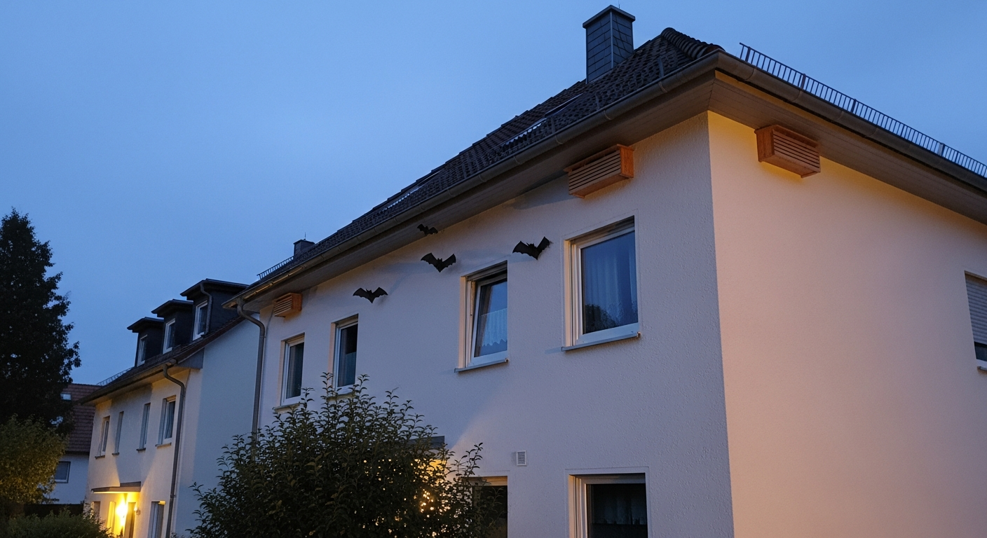 Fledermäuse in Gebäuden: Schutz für unbemerkte Untermieter bei Bau und Sanierung