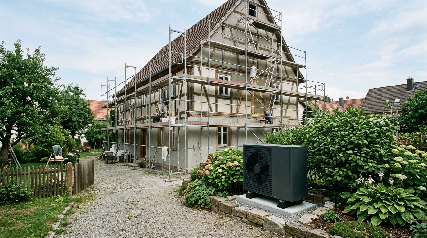 Wärmepumpen im Bestand: Praktische Aspekte für Sanierer und Architekten