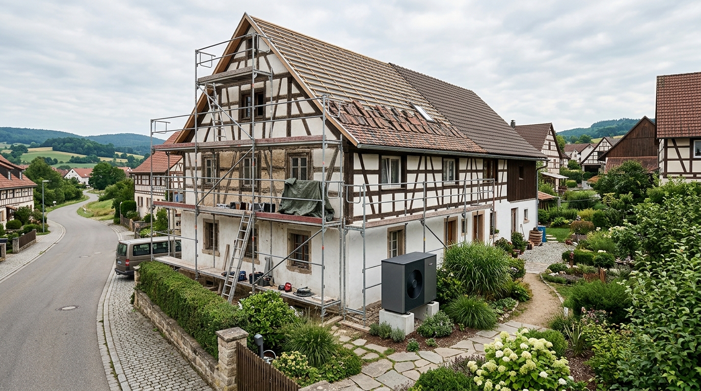 Wärmepumpen im Bestand: Praktische Aspekte für Sanierer und Architekten
