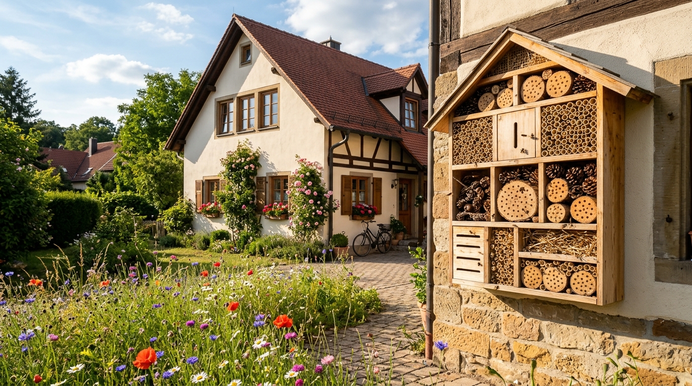 Wildbienenhotels richtig planen und bauen: Ein Zuhause für Bestäuber